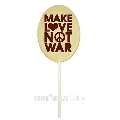Шоколадный леденец  Make Love Not War ШФб45.30-по