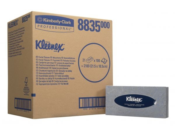 Гигиенические салфетки настольные двухслойные KLEENEX®