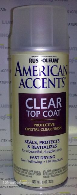 Лак матовый защитный RustOleum Clear Top Coat