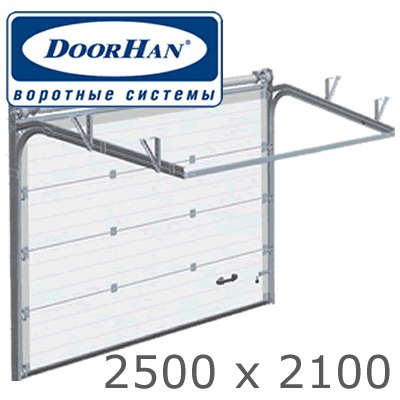 Ворота гаражные секционные ДОРХАН /DoorHan RSD02 2500x2100/