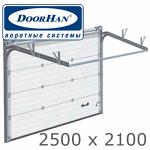 Ворота гаражные секционные ДОРХАН /DoorHan RSD02 2500x2100/