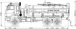 Автотопливозаправщик Камаз АТЗ-12 43118-24 УСТ54533 сп.м