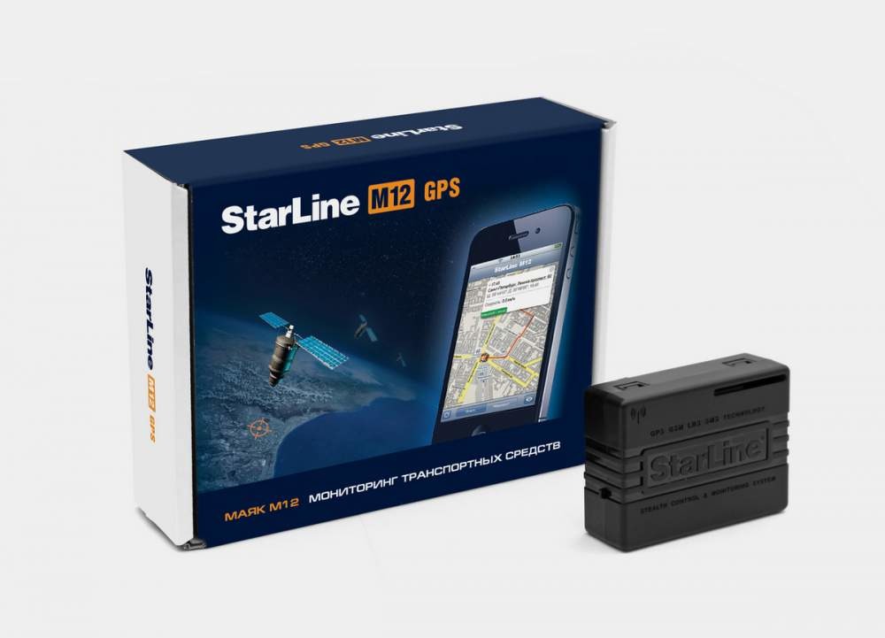 Охранно-поисковый модуль StarLine M12 GPS