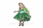 Кукла коллекционная  Фея Дженни с зелёными крыльями  17 см 136079