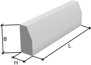 Тротуарные плиты, бордюры БР, БК