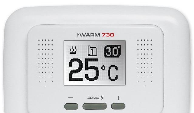 Терморегулятор двухзонный «IWARM» 730