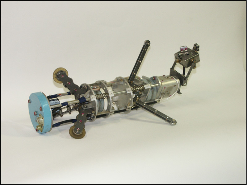Манипулятор автоматический дистанционного неразрушающего контроля (Робот трубоход)