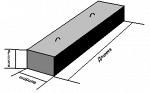 Перемычка   брусковая 1ПБ-10-1П