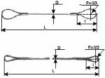 Стропы канатные: УСК-1, УСК-2, 1СК, 2СК, 4СК.