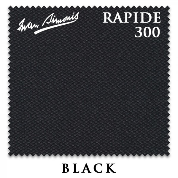 Сукно Iwan Simonis 300 Rapide Carom 195см Black