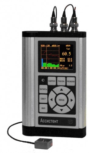 АССИСТЕНТ V3 виброметр, анализатор спектра