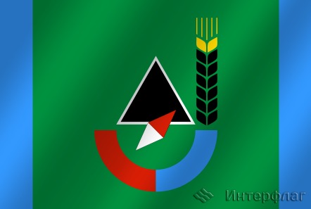 Флаг города  Губкин (Белгородская область)