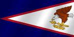 Флаг национальный Американское Самоа