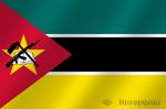 Флаг национальный Мозамбик