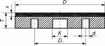 Шлифовальный круг 6A2T (Алмаз и КНБ)