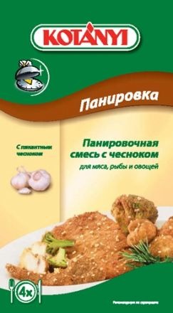 Панировочная смесь с чесноком