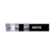 Кабель черный 10D/FB CCA PVC