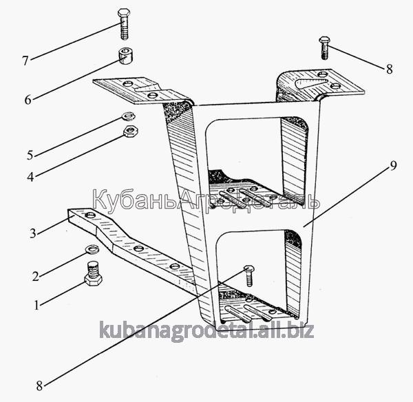 Запчасти для сельхозтехники МТЗ-510/512, 520/522 Подножка