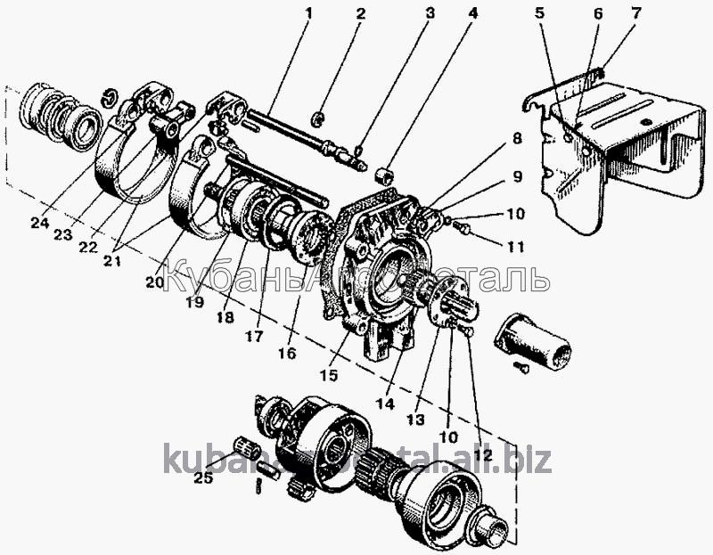 Запчасти для сельхозтехники МТЗ-900 Вал отбора мощности