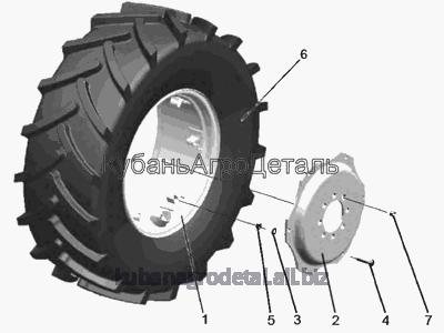 Запчасти для сельхозтехники МТЗ-920.4/952.4 Колеса передние ведущие