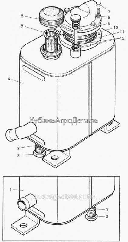 Запчасти для сельхозтехники МТЗ-923 Бак