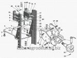 Запчасти для сельхозтехники МТЗ-1021.3 Тягово-сцепное устройство (литые боковины)