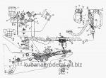 Запчасти для сельхозтехники МТЗ-1222/1523 Управление сцеплением (1523В/1523.3В/1222В/1222.3В)