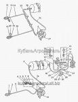 Запчасти для сельхозтехники МТЗ-1222/1523 Трубопроводы и арматура пневмопривода тормозов прицепа