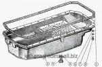 Запчасти для сельхозтехники МТЗ-1222/1523 Картер масляный