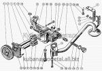 Запчасти для сельхозтехники МТЗ-1222/1523 Насос масляный и приемник масляного насоса