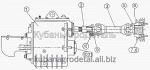 Запчасти для сельхозтехники МТЗ-1222/1523 Передний вал отбора мощности