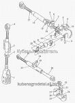 Запчасти для сельхозтехники МТЗ-1222/1523 Узлы и элементы навесного устройства