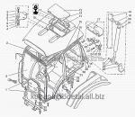 Запчасти для сельхозтехники МТЗ-1222/1523 Кабина трактора