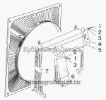 Запчасти для сельхозтехники МТЗ-510/512, 520/522 Ограждение вентилятора (по заказу)