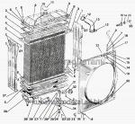 Запчасти для сельхозтехники МТЗ-510/512, 520/522 Радиатор водяной. Подвеска радиатора водяного
