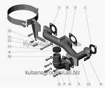 Запчасти для сельхозтехники МТЗ-510/512, 520/522 Установка выпускного коллектора