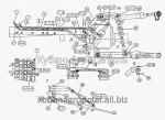 Запчасти для сельхозтехники МТЗ-1222/1523 Переднее навесное устройство