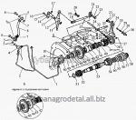 Запчасти для сельхозтехники МТЗ-1222/1523 Вал пониженных передач и заднего хода