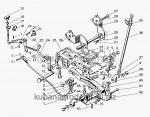 Запчасти для сельхозтехники МТЗ-80 (2009) Устройство прицепное. Вариант «крюк» (по заказу). (Для тракторов с силовым регулятором и без силового регулятора)