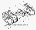 Запчасти для сельхозтехники МТЗ-1222/1523 Насос масляный шестеренный
