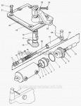 Запчасти для сельхозтехники МТЗ-822 Управление редуктором (мультипликатором)