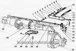 Запчасти для сельхозтехники МТЗ-900 ПВМ с гидроцилиндром в рулевой трапеции