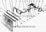 Запчасти для сельхозтехники МТЗ-900 Шторка радиатора