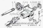 Запчасти для сельхозтехники МТЗ-920.4/952.4 Вал отбора мощности боковой