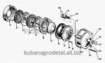 Запчасти для сельхозтехники МТЗ-920.4/952.4 Механизм блокировки дифференциала