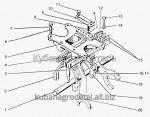 Запчасти для сельхозтехники МТЗ-923 Механизм управления коробкой передач. Корпус вилок