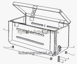 Запчасти для сельхозтехники МТЗ-1222/1523 Ящик интсрументальный
