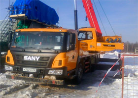 Автокраны фирмы SANY