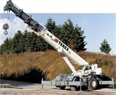 Кран телескопический самоходный TEREX RT1100