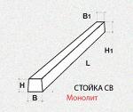 Железобетонная опора св 110